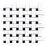 Basketweave in Black & White Tile