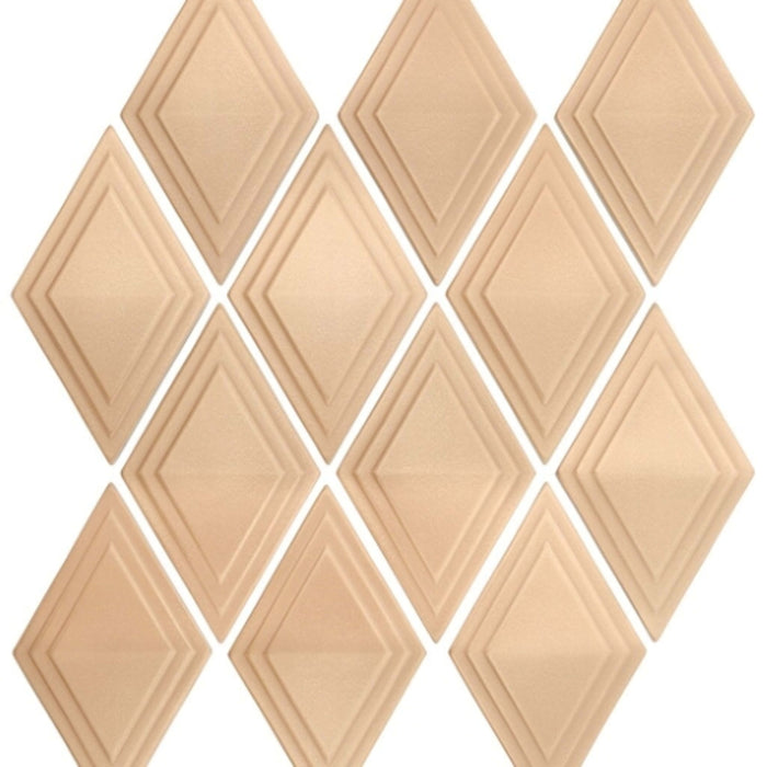 Geometal in Champagne Gold - Harlequin Metal Tile
