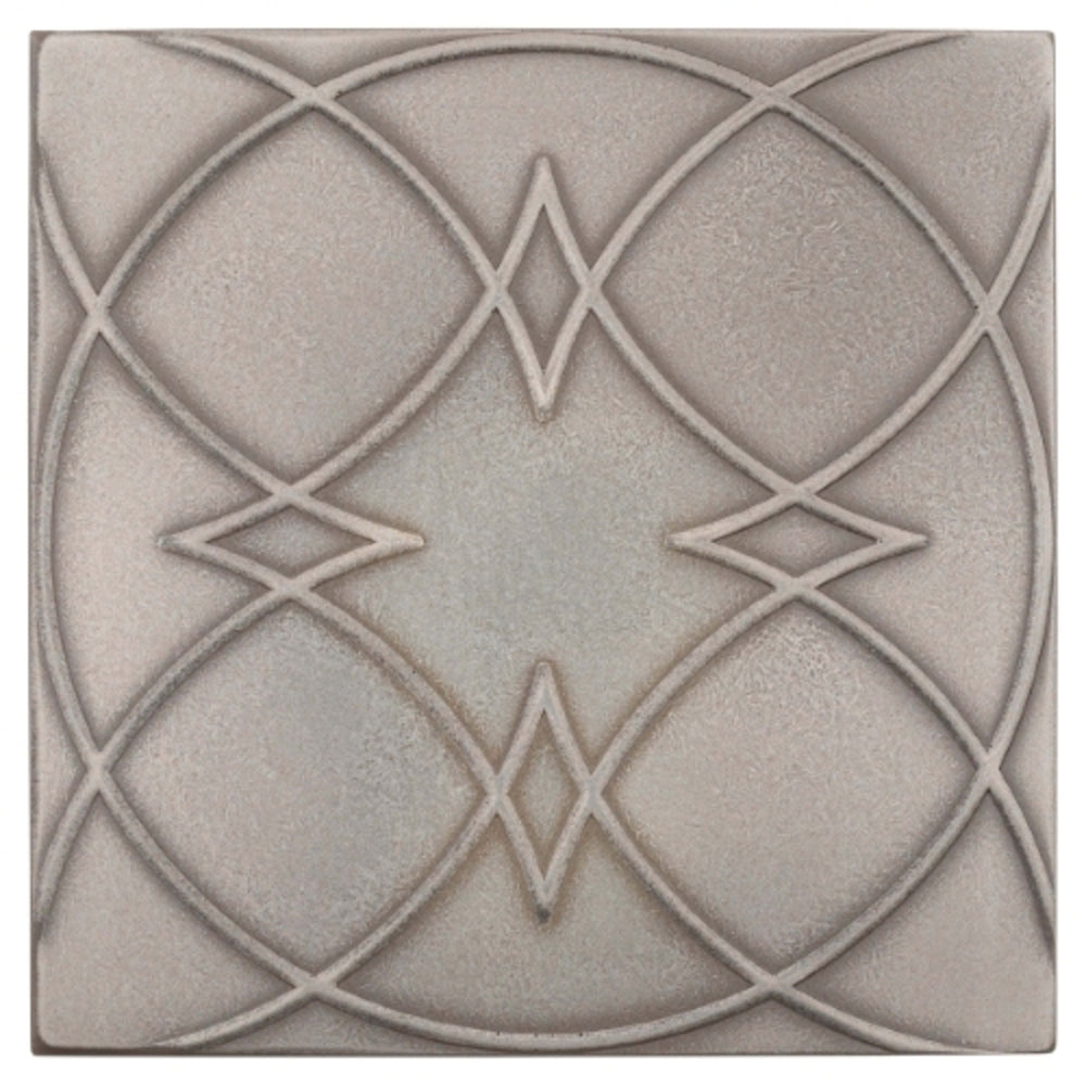 Geometal in Nickel - Square Metal Tile