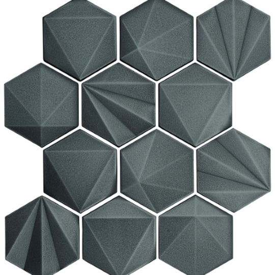 Geometal in Gunmetal - Hex