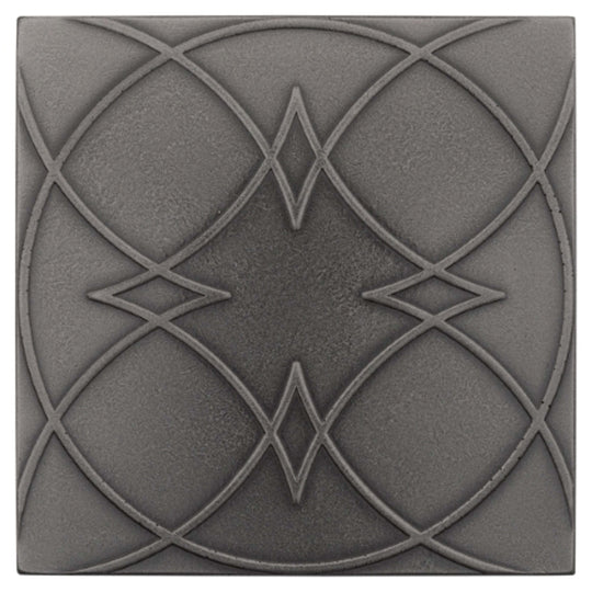 Geometal in Gunmetal - Square