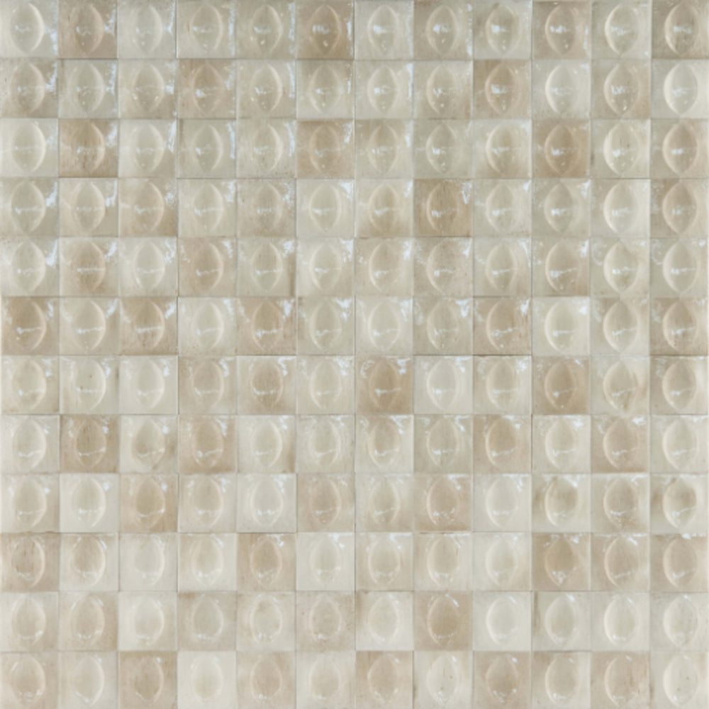 Gleeze in Beige Egg Deco Tile