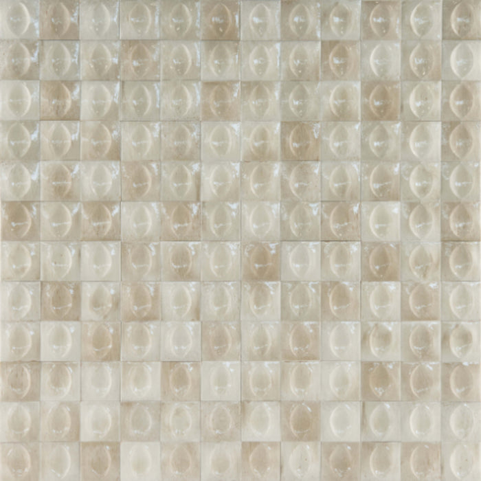 Gleeze in Beige Egg Deco Tile