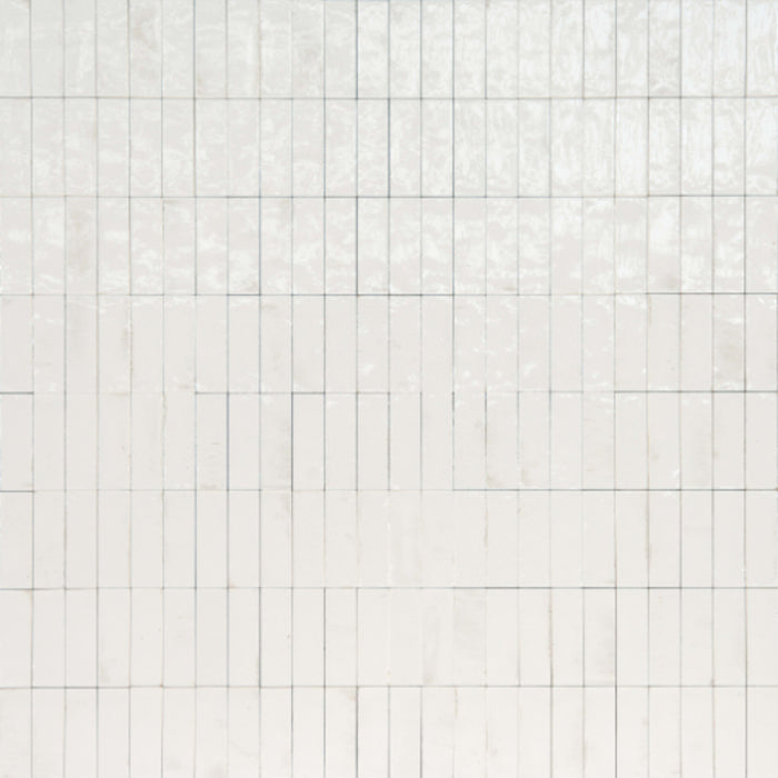 Gleeze in Bianco 2x6 Tile