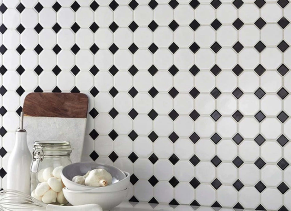 Octagon in Black & White