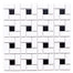 Spiral in Black & White Tile