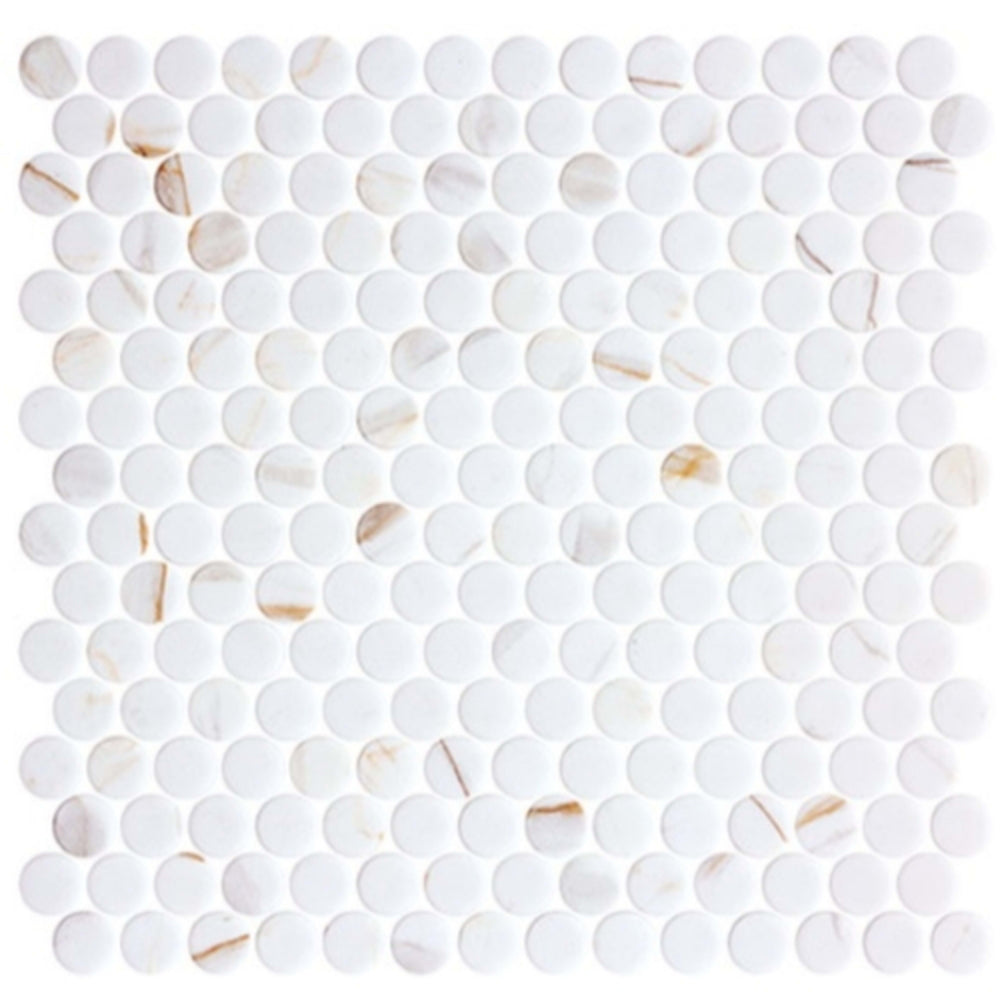 Carolina Dots Collection in Gilded Vogue Glass Tile
