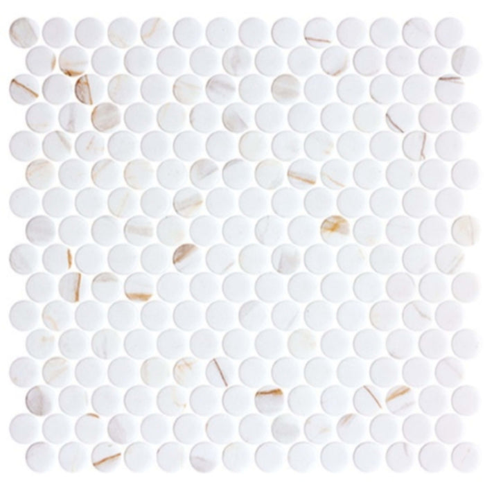 Carolina Dots Collection in Gilded Vogue Glass Tile