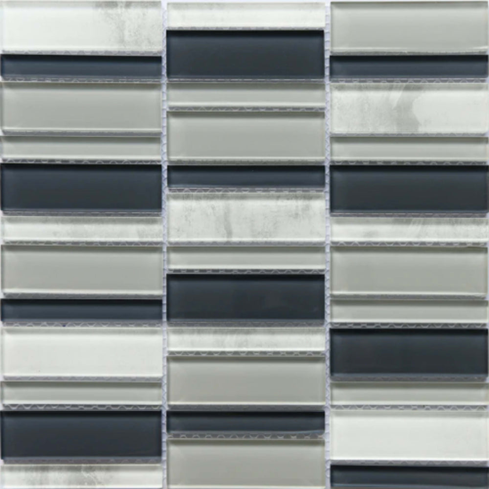 La Vie in Gray Glass Tile