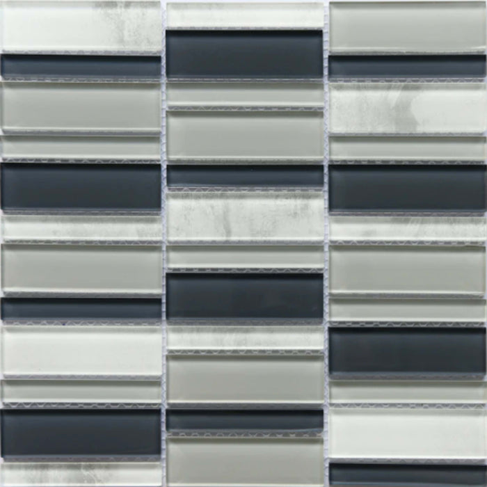 La Vie in Gray Glass Tile