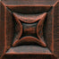 Armor in Guilded Copper - Deco 1 X 12 - Style 1 Metal Tile