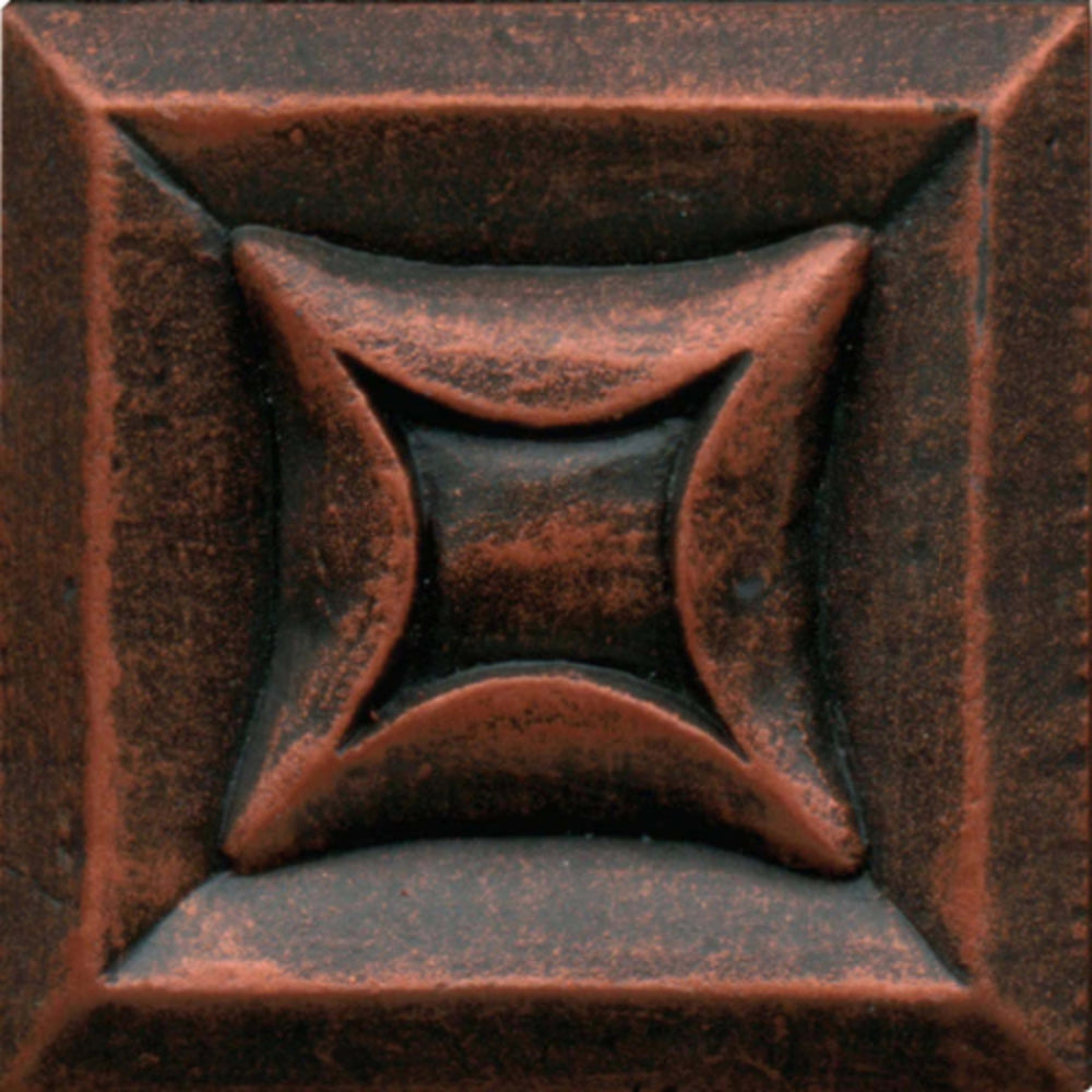 Armor in Guilded Copper - Deco 2 X 2 - Style 1 Metal Tile