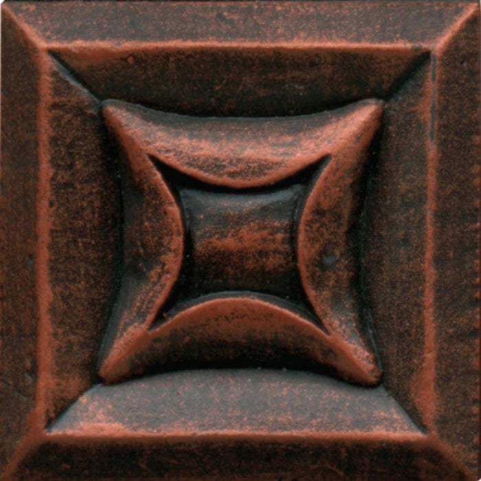 Armor in Guilded Copper - Deco 2 X 2 - Style 1 Metal Tile