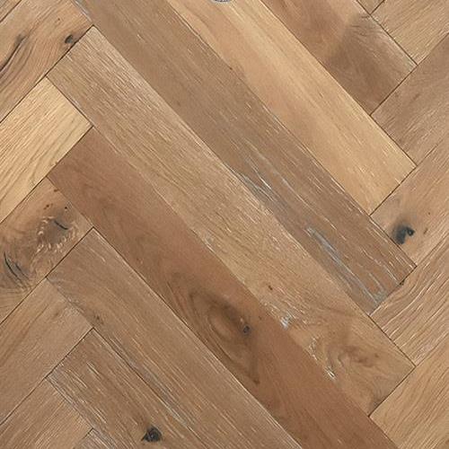 Herringbone Reserve in Sienna Sand