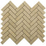 Crema Marfil in Crema Marfil 1x3 Herringbone Natural Stone