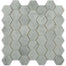 White Carrara in White Carrara 2'' Hexagon Natural Stone