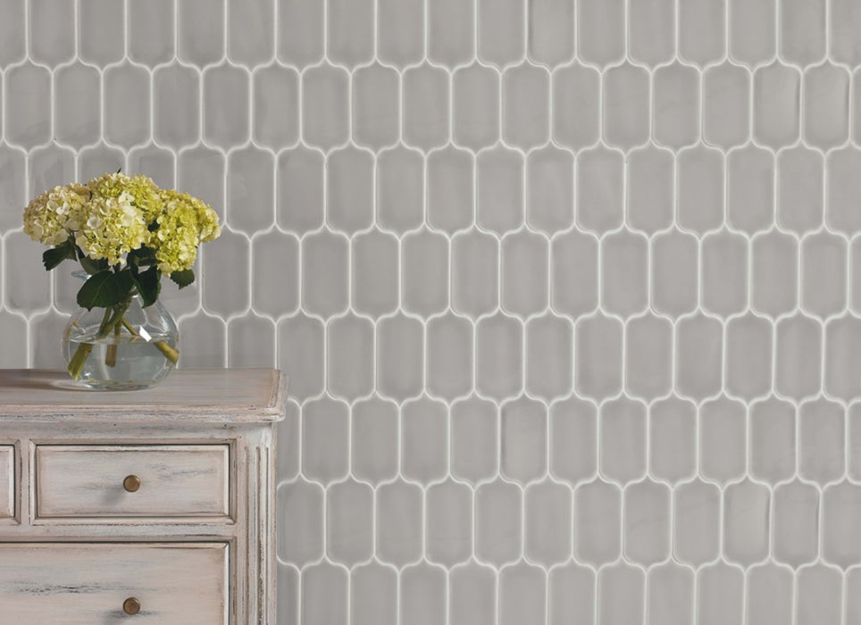 Handwritten in Private Affair Mosaic 3"x6" Gothic Picket