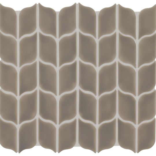 Handwritten in Dear Sir Leaf Mosaic 3"x6"