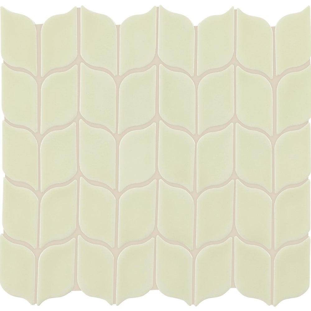 Handwritten in Pen Pal Leaf Mosaic 3"x6" Tile