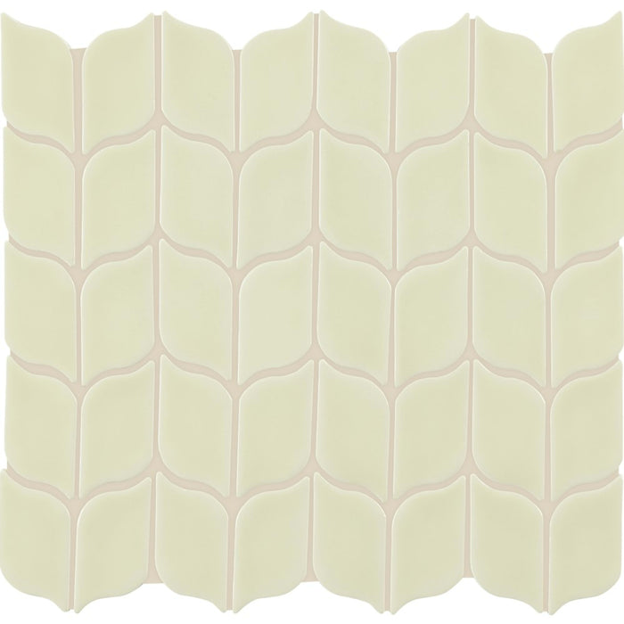 Handwritten in Pen Pal Leaf Mosaic 3"x6" Tile