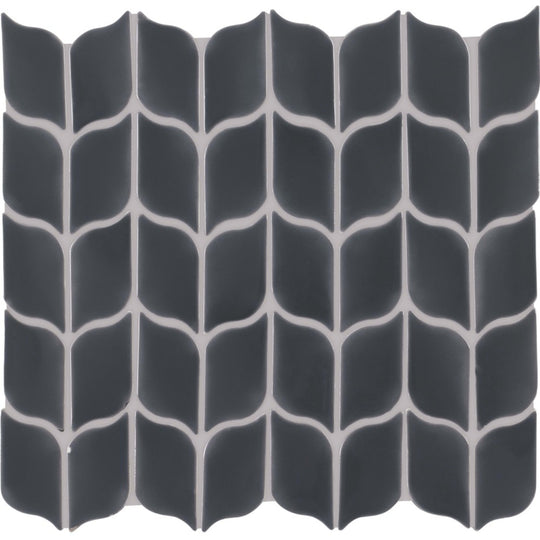 Handwritten in Ink Well Leaf Mosaic 3"x6"