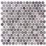 Carolina Dots Collection in Herrera Grafite Glass Tile