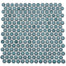 Greenwich Collection Penny Round in Historic Grand (Penny Round) Glass Tile
