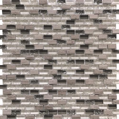 Ice in Greystroke Glass Tile