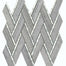 Impulse in Blue Chevron Glass Tile