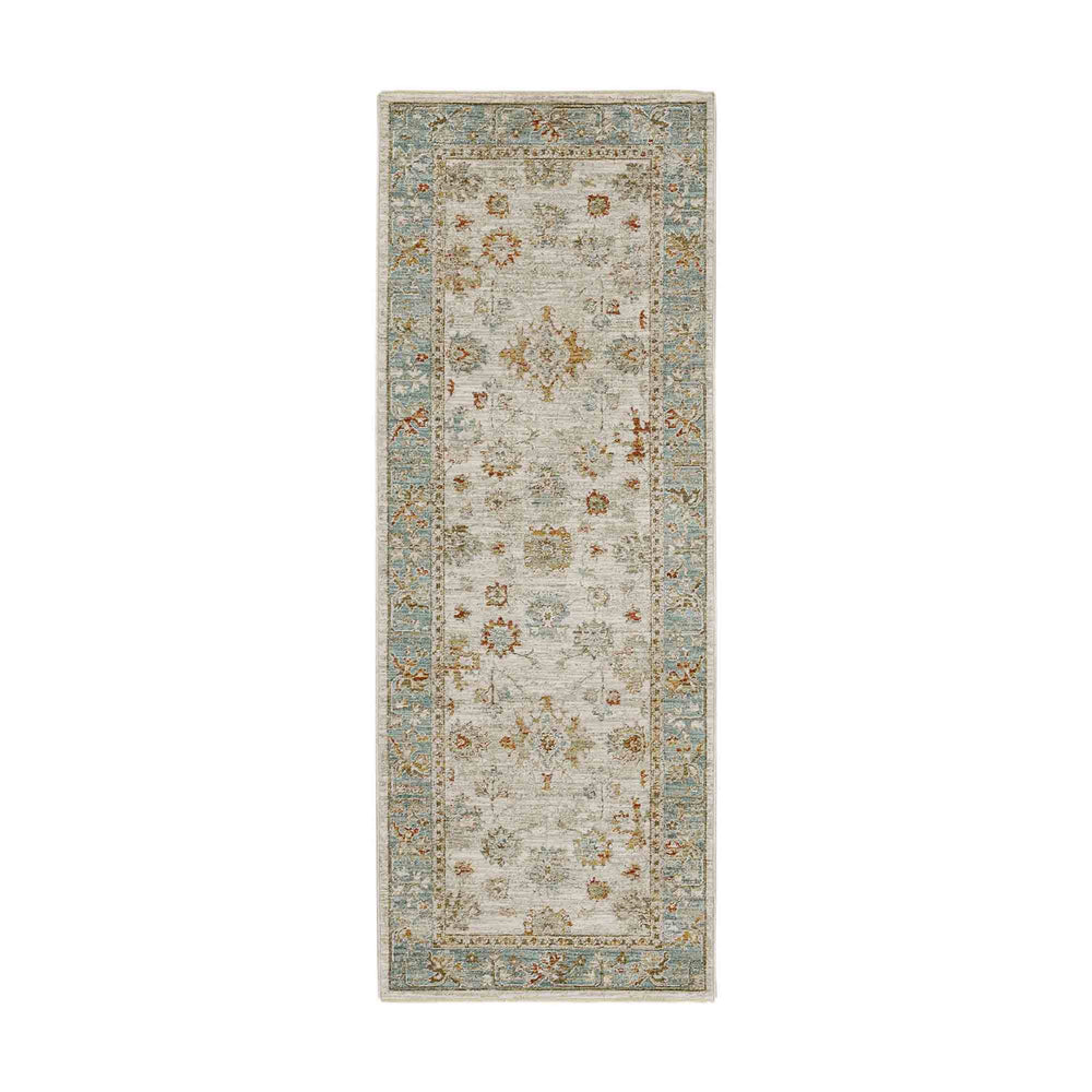 Iznik Cream in Cream 2'7"x7'3" Area Rugs