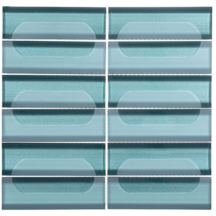 Jetson Moda Collection in Barbera Teal Glass Tile