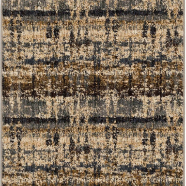 Kaleidoscopic Denim in Denim Area Rugs