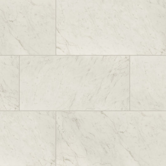 Kaya in Carrara Bianco - 12x24 Matte