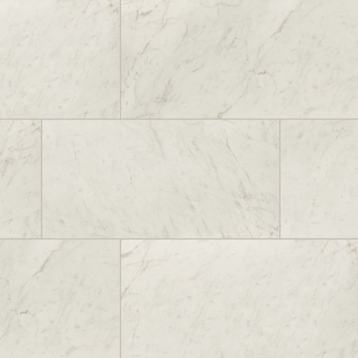 Kaya in Carrara Bianco - 12x24 Polished Tile