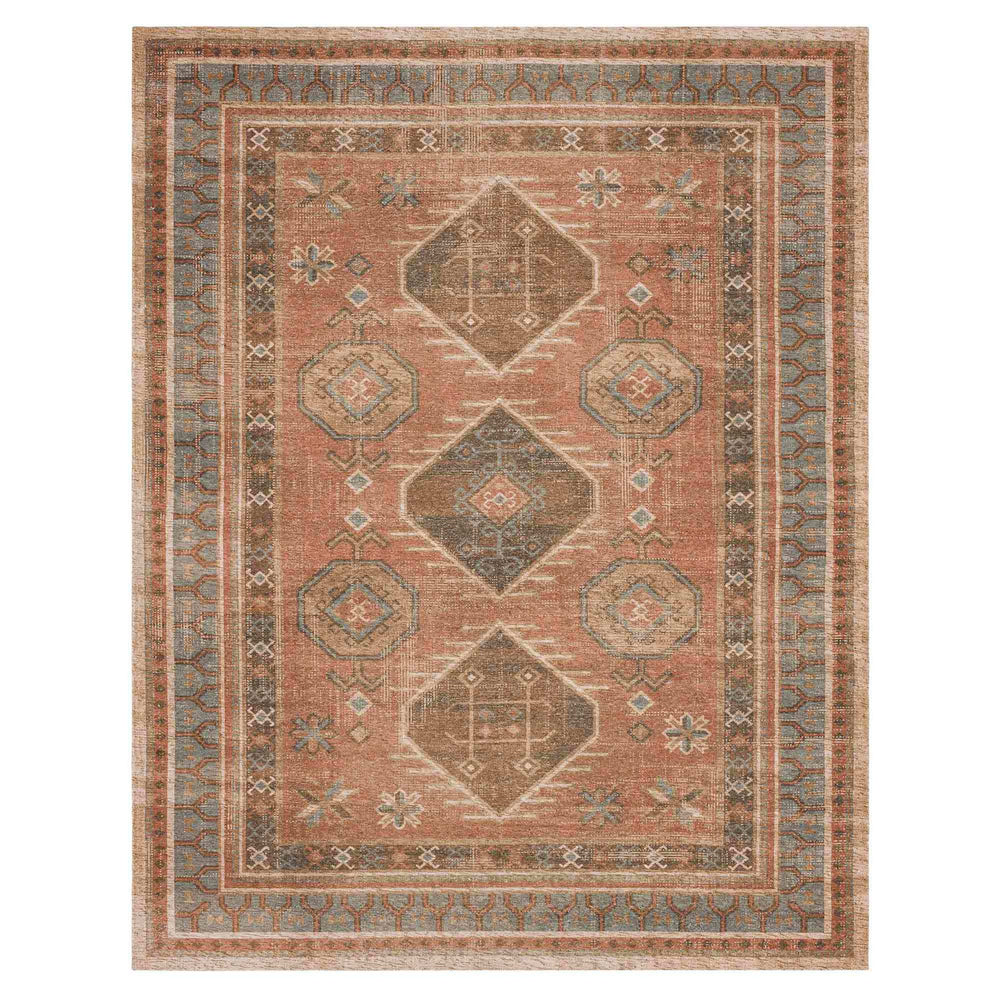 Kinshasa Antique in Antique 2'4"x8' Area Rugs