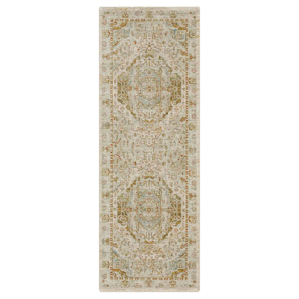 Kumra Cream in Cream 2'7"x7'3" Area Rugs