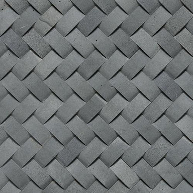 Stone a' la Mod&trade; in Basketweave Honed Urban Bluestone Natural Stone