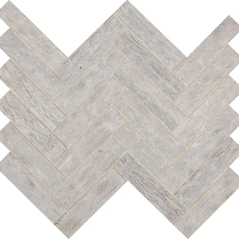Fonte in Heather Harbor Herringbone Natural Stone