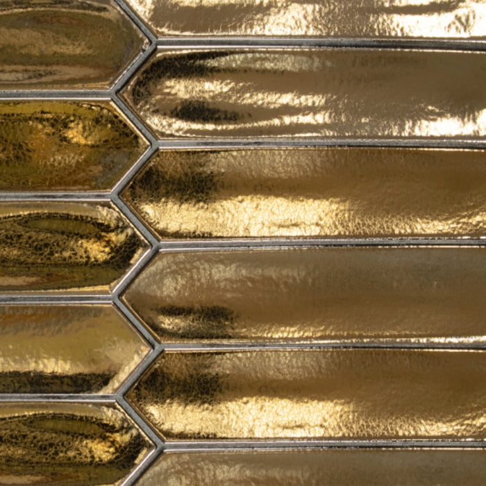 Lanse in Gold Picket Tile