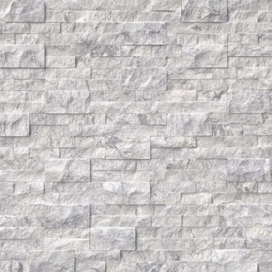 Rockmount Stacked Stone Collection in Arabescato Carrara Natural Stone