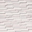 Rockmount Stacked Stone Collection in Arctic White 3d Natural Stone