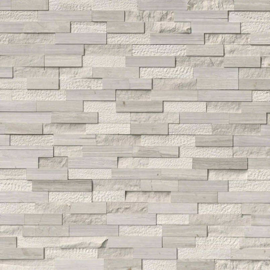 Rockmount Stacked Stone Collection in White Oak Multi Finish