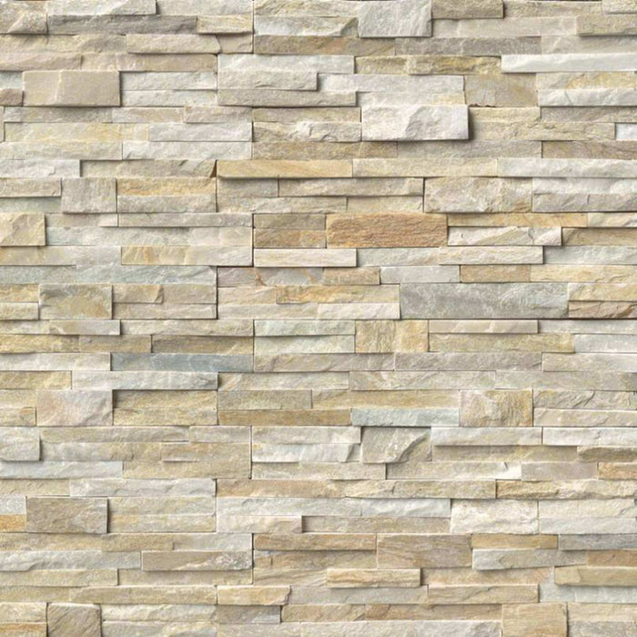 Rockmount Stacked Stone Collection in Golden Honey Natural Stone