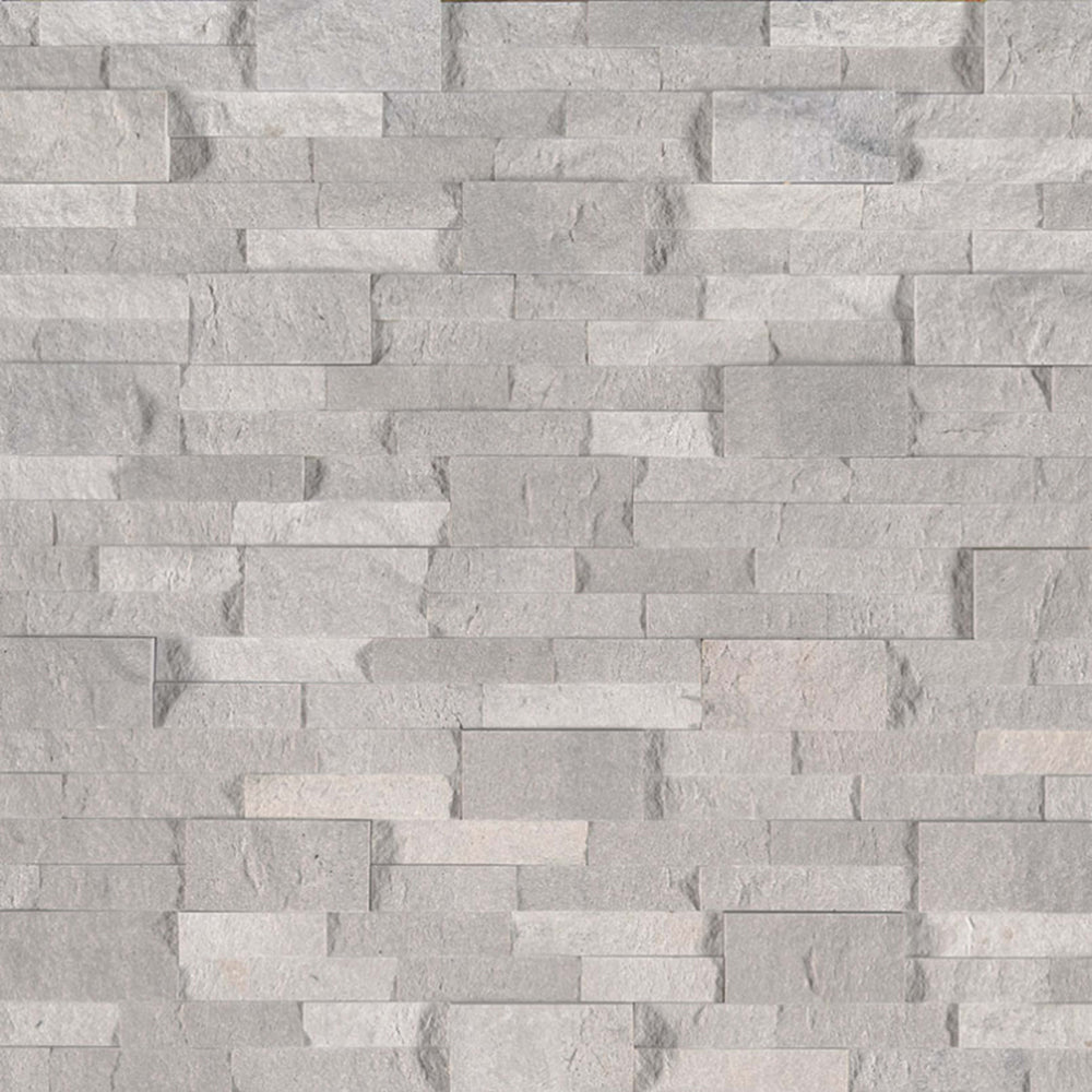 Rockmount Stacked Stone Collection in Iceland Gray Natural Stone