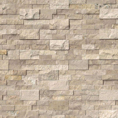 Rockmount Stacked Stone Collection in Roman Beige Natural Stone