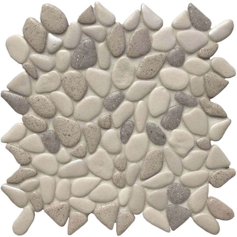Liquid Rocks in Fresh Water Pearl Glass Tile