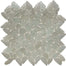 Liquid Rocks in Glacier White Glass Tile