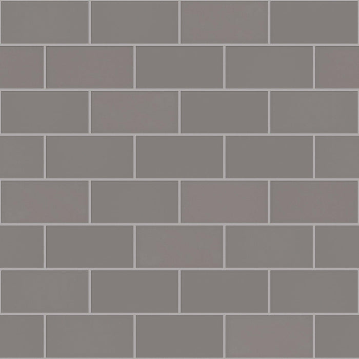 DEVINSHIRE 3X6 GLOSS in Taupe Tile