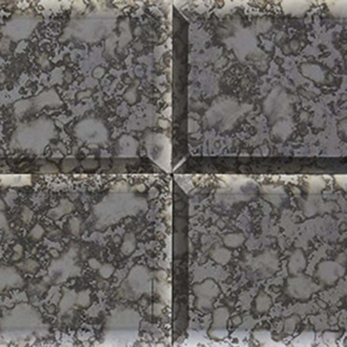 Lavaliere in Black Antique Mirror Straight Joint Tile