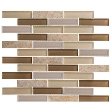 Beveled Castle in Lands End 3 4/5x7/8 Natural Stone